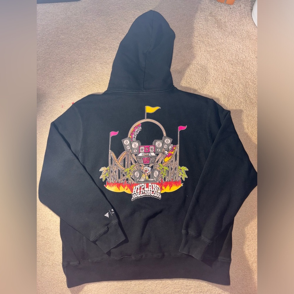Rolling Loud Sweatshirt Hypland XXL Black Big Pullover Hoodie
